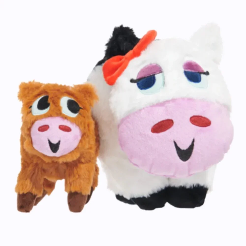 Bark Box 'Bertha the Cow'‎ Dog Toy | Extra Large | NWT